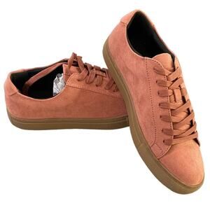 ALFANI Men's Grayson Suede Lace-Up Sneakers Size 9 Red
